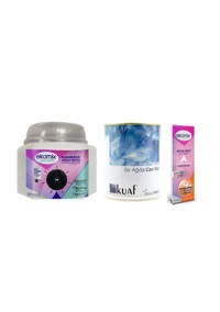 Kuaf Ekamix 1+1 Kazanlı Ağda Makinesi + Sir Ağda + Ağda Bezi
