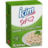 İçim Şef Yemeklik Krema 200 ml