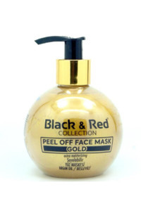 Black & Red Altın Maske Nemlendiricili Soyulabilir Krem Yüz Maskesi 250 ml+400 gr