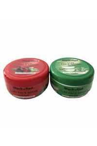 Black & Red Orman Meyveleri Killi Aloe Veralı Nemlendiricili Krem Yüz Maskesi 2x400 gr