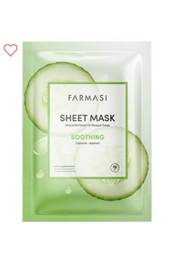 Farmasi Lavanta Salatalık ve Narlı Aloe Veralı Nemlendiricili Kağıt Yüz Maskesi