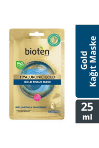 Bioten Hyaluronic Gold Nemlendiricili Kağıt Yüz Maskesi 25 ml