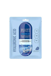 Jigott Real Ampul Hyaluronic Acid Nemlendiricili Kağıt Yüz Maskesi