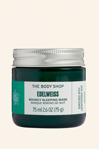 The Body Shop Edelweiss Bouncy Nemlendiricili Krem Yüz Maskesi