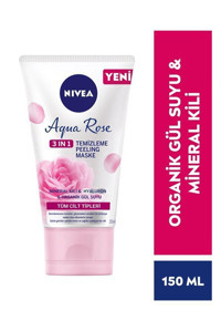 Nivea Aqua Rose Killi Nemlendiricili Jel Yüz Maskesi 150 ml