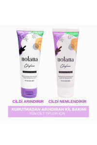 Nolana Claylana & Lilaclay Killi Nemlendiricili Krem Yüz Maskesi 151 ml+250 ml
