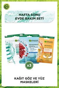 Garnier Hafta Sonu Evde Bakım Kağıt Yüz Maskesi