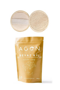 Agon Beyaz Killi Toz Yüz Maskesi 250 gr