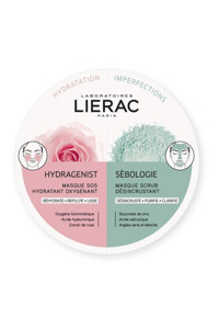 Lierac Duo Mask Killi Nemlendiricili Soyulabilir Jel Yüz Maskesi 2x6 ml