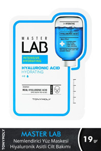 Tonymoly Master Lab Hiyaluronik Asitli Nemlendiricili Kağıt Yüz Maskesi