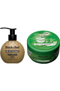 Black & Red Killi Aloe Veralı Soyulabilir Krem Yüz Maskesi 250 ml+400 gr