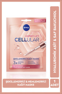 Nivea Hyaluron Cellular Killi Nemlendiricili Soyulabilir Kağıt Yüz Maskesi