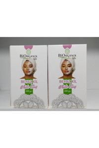 Biorganix Life Beyaz Killi Toz Yüz Maskesi 2x200 gr