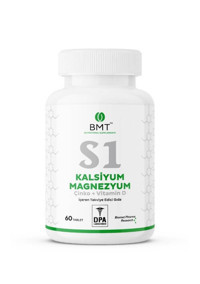 Biomet S1 Kalsiyum Magnezyum Yetişkin 60 Adet
