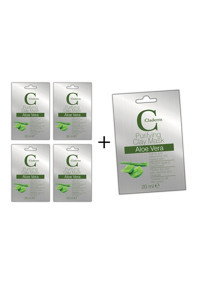 Claderm 5'li Avantaj Paketi Killi Aloe Veralı Krem Yüz Maskesi 5x20 ml