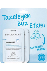 Diadermine Hydralist Nemlendiricili Kağıt Yüz Maskesi 2x8 ml