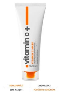 Procsin Aydınlatıcı Nemlendiricili Krem Yüz Maskesi 50 ml