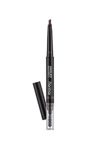 Flormar Brunette Asansörlü Çift Taraflı Fırçalı Kalın Uçlu Suya Dayanıklı Kaş Kalemi Bej
