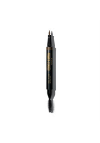 Avon Power Stay Çift Taraflı Fırçalı İnce Uçlu Suya Dayanıklı Kaş Kalemi Koyu Kahverengi