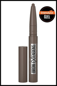 Maybelline New York Brow Extensions Kaş Kalemi Asansörlü Kalın Uçlu Kaş Kalemi Kahverengi