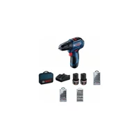 Bosch GSR 12 V 2 Ah Kömürsüz Akülü Vidalama Makinesi + 39 Parça Vidalama Seti