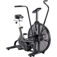 Assault Profesyonel Airbike Abk 825 Classic 150 kg Kapasiteli Koltuklu Mekanik Dikey Kondisyon Bisikleti Siyah