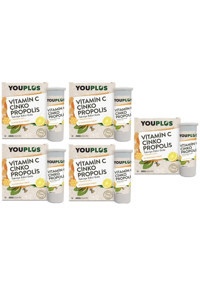 Youplus Vitamin C Çinko Propolis Portakallı Yetişkin 5x20 Adet