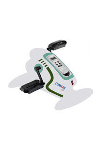 Comfort Plus Elektrikli 120 kg Kapasiteli Manuel Dikey Kondisyon Bisikleti Beyaz