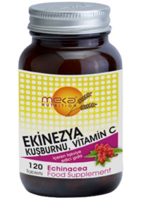 Meka Nutrition Ekinezya Ekinezya Kuşburnu Yetişkin 120 Adet