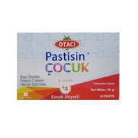 Otacı Pastisin Karışık Meyveli Çocuk Vitamin 24 Adet