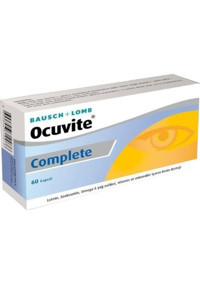 Baushe Lomb Ocuvite Complete Yetişkin Mineral 60 Adet