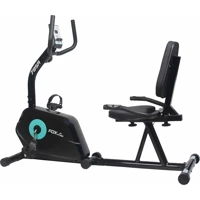Fox Fitness 785R 110 kg Kapasiteli Koltuklu Manyetik Yatay Kondisyon Bisikleti Siyah