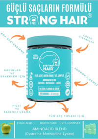 Vita Bear Strong Hair Elmalı Yetişkin 60 Adet