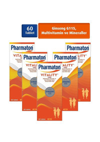 Pharmaton Vitality Yetişkin Mineral 5x60 Adet