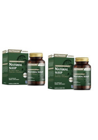 Nutraxin Natural Sleep Sarı Kantaron Çarkıfelek Kediotu Bitkisi Yetişkin Mineral 2x60 Adet