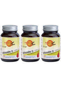 Force Nutrition Vitamin D Yetişkin 3x120 Adet