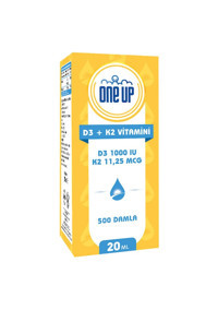 One Up D3 K2 Vitamini Yetişkin 20 ml