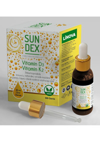 Sundex D3K2 Bitkisel Zeytinyağ Yetişkin 20 ml