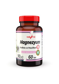 Nevfix Magnezyum Yetişkin Mineral 60 Adet