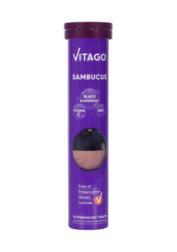Vitago Sambucus Vitamin C.Çinko Karamürverli Yetişkin 20 Adet