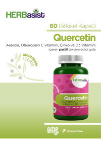 Herbasist Quercetin Bitkisel Yetişkin 60 Adet