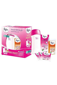 Agiss 1+1 Roll-On Ağda Makinesi + Kartuş + Ağda Bezi + 3 Adet Temizleme Mendili