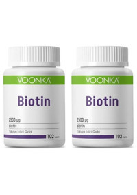 Voonka Biotin Yetişkin Mineral 2x102 Adet
