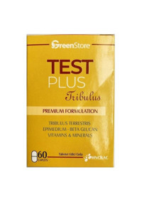 Green Test Plus Yetişkin Mineral 60 Adet