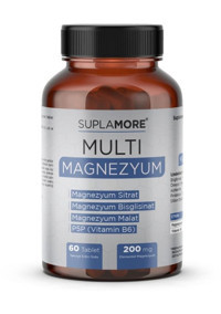 Suplamore Multi Magnezyum Yetişkin Mineral 60 Adet