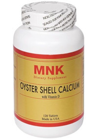 Mnk Oyster Shell Calcium Yetişkin 120 Adet