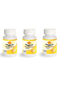 Force Nutrition Vitamin D3 Yetişkin 3x120 Adet