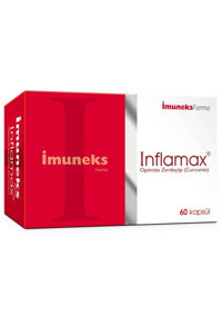 Imuneks Inflamax Zerdeçal Yetişkin Mineral 60 Adet