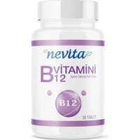 Eznevita B12 Vitamini Yetişkin 30 Adet