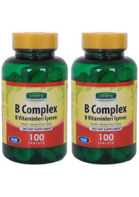 Vitapol B Complex Yetişkin 2x100 Adet